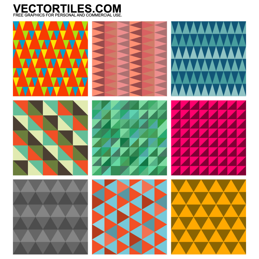 Triangle Patterns | Vector Tiles